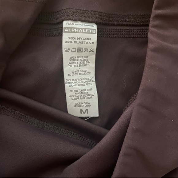 Alphalete Pulse Surge Short Obscure Grey Size Medium - Picture 2 of 4